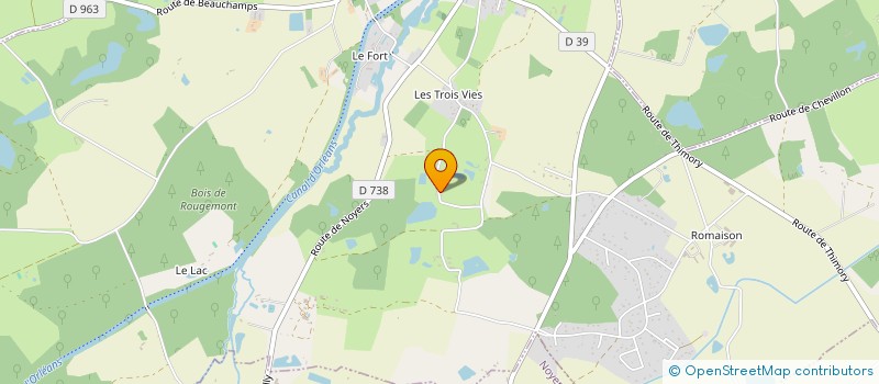 localisation de l'entreprise MONSIEUR GEORGES SEDORNE à CHAILLY-EN-GATINAIS