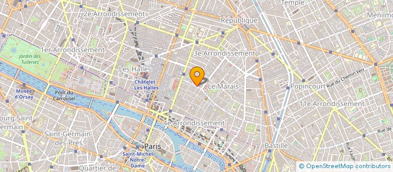 localisation de l'entreprise MONSIEUR GEORGES SEGUIN  PARIS