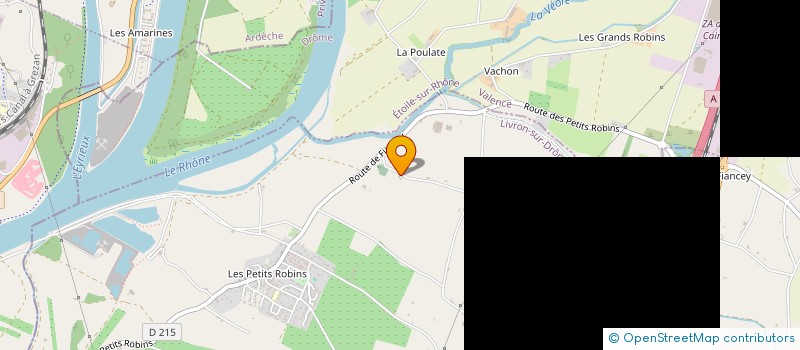 localisation de l'entreprise MONSIEUR GEORGES SERRE  LIVRON SUR DROME