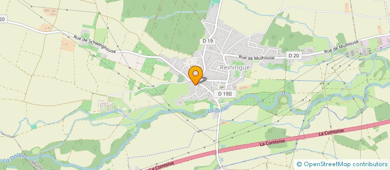 localisation de l'entreprise MONSIEUR GEORGES SIBERLIN  REININGUE