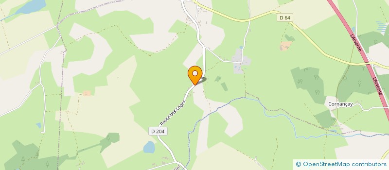 localisation de l'entreprise MONSIEUR GEORGES SIBOUT  EPINEUIL-LE-FLEURIEL