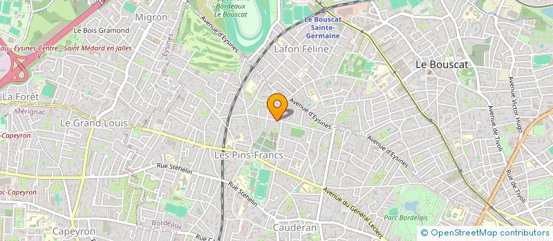 localisation de l'entreprise MONSIEUR GEORGES SIN à BORDEAUX