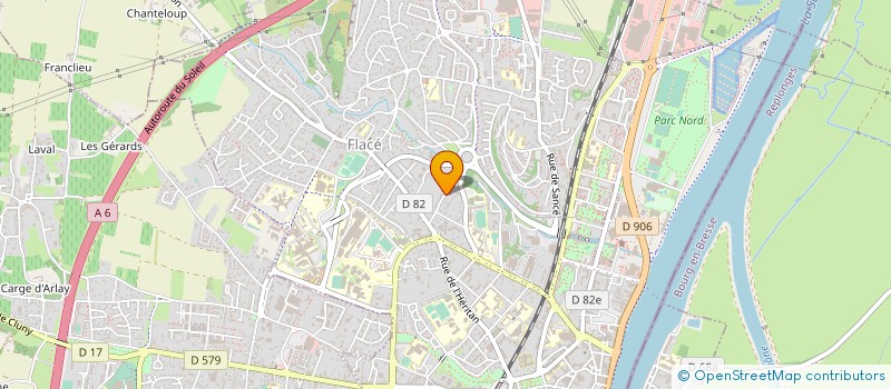 localisation de l'entreprise MONSIEUR GEORGES SINTES  MACON