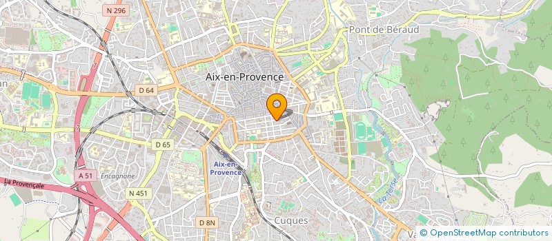 localisation de l'entreprise MONSIEUR GEORGES SORET à AIX-EN-PROVENCE