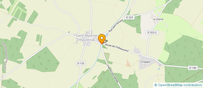localisation de l'entreprise MONSIEUR GEORGES SOUDRE à SAINT-ANGE-ET-TORCAY