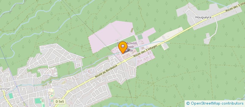 localisation de l'entreprise MONSIEUR GEORGES SOUQUET  AUDENGE