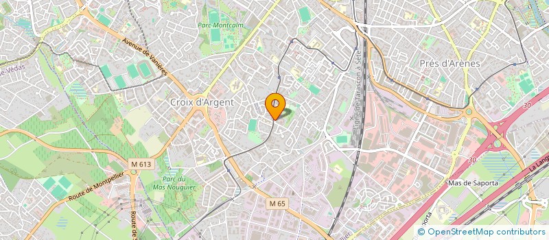 localisation de l'entreprise MONSIEUR GEORGES SPOSITO à MONTPELLIER