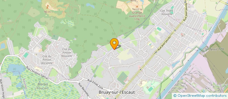 localisation de l'entreprise MONSIEUR GEORGES STEGIENKO  BRUAY-SUR-L'ESCAUT