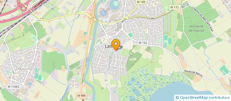 localisation de l'entreprise MONSIEUR GEORGES STOECKLIN à LATTES