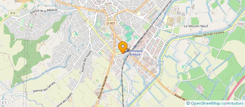 localisation de l'entreprise MONSIEUR GEORGES STOLF à MANOSQUE