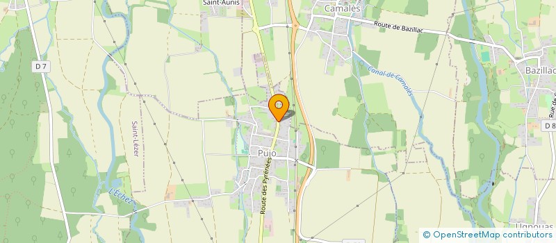 localisation de l'entreprise MONSIEUR GEORGES STOLL  PUJO