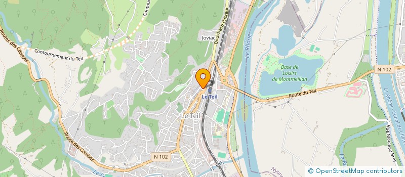 localisation de l'entreprise MONSIEUR GEORGES SUAUD  LE TEIL