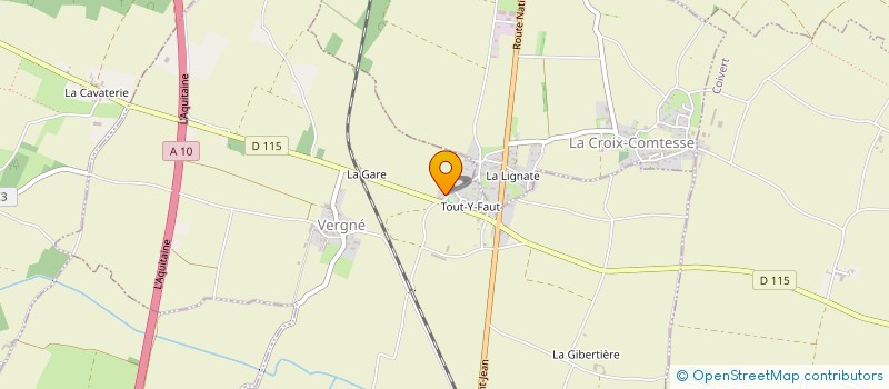 localisation de l'entreprise MONSIEUR GEORGES SUIRE  VERGNE