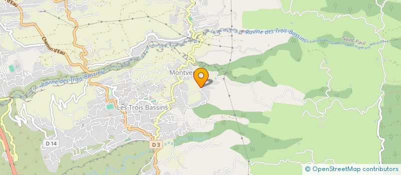 localisation de l'entreprise MONSIEUR GEORGES TATOUE  LES TROIS-BASSINS