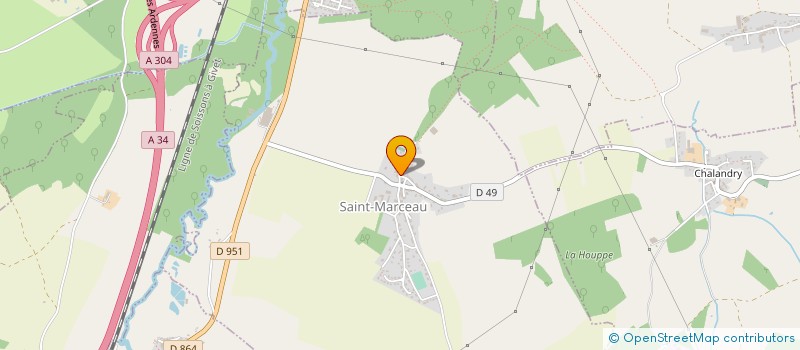 localisation de l'entreprise MONSIEUR GEORGES TAVARES  SAPOGNE-ET-FEUCHERES