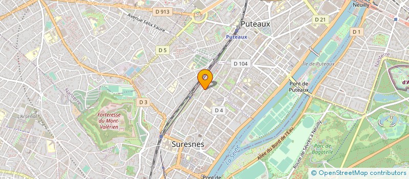 localisation de l'entreprise MONSIEUR GEORGES TEDOLDI à SURESNES