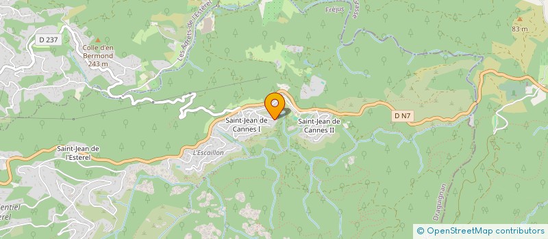 localisation de l'entreprise MONSIEUR GEORGES TORDELLA à FREJUS