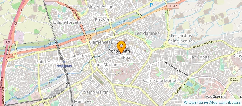 localisation de l'entreprise MONSIEUR GEORGES TORRES à PERPIGNAN