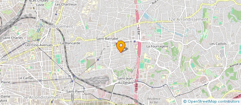 localisation de l'entreprise MONSIEUR GEORGES TOUITOU à MARSEILLE