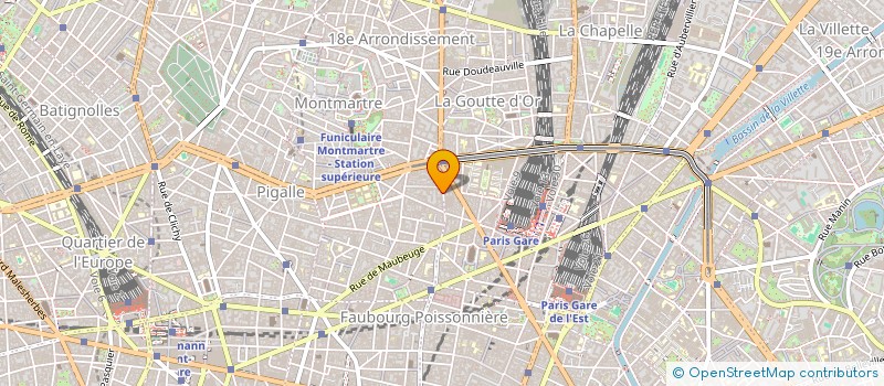 localisation de l'entreprise MONSIEUR GEORGES TOURGUE  PARIS