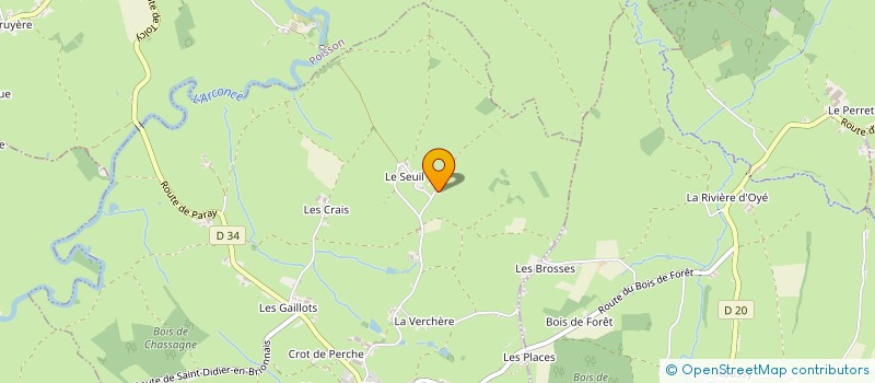 localisation de l'entreprise MONSIEUR GEORGES TOURNU  CERON