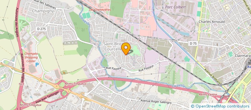 localisation de l'entreprise MONSIEUR GEORGES TRAMOLAY  SAINT-BRICE-COURCELLES