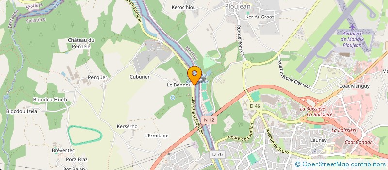 localisation de l'entreprise MONSIEUR GEORGES TREGUER  SAINT-MARTIN-DES-CHAMPS