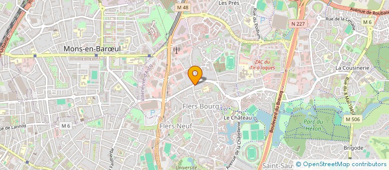 localisation de l'entreprise MONSIEUR GEORGES TRICOIT  VILLENEUVE-D'ASCQ