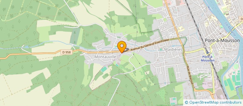 localisation de l'entreprise MONSIEUR GEORGES TROUSSELARD  MAIDIERES