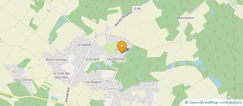 localisation de l'entreprise MONSIEUR GEORGES TSAROS  CHARBUY