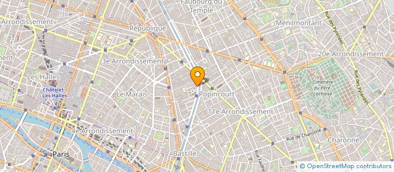 localisation de l'entreprise MONSIEUR GEORGES TSEVRENIS  PARIS