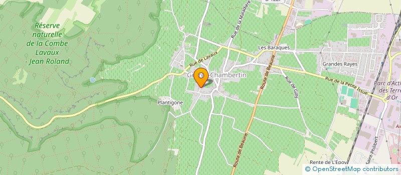 localisation de l'entreprise MONSIEUR GEORGES VACHET  GEVREY-CHAMBERTIN