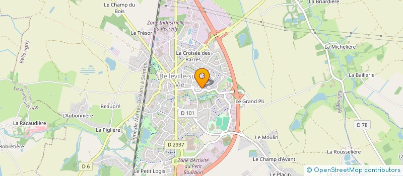 localisation de l'entreprise MONSIEUR GEORGES VAN BAT PENA à LA ROCHE-SUR-YON
