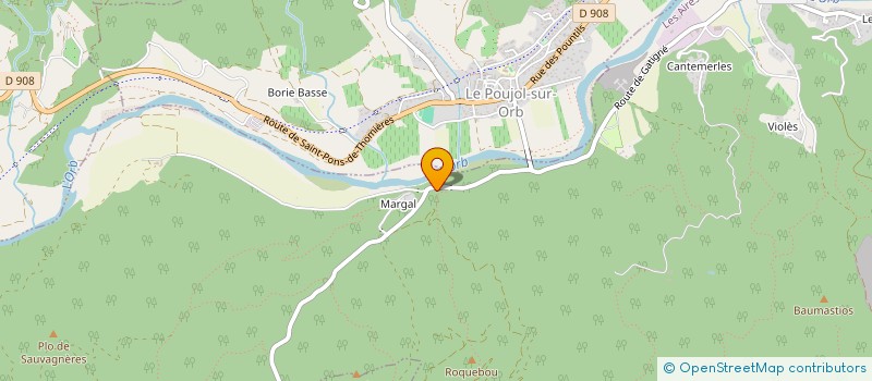 localisation de l'entreprise MONSIEUR GEORGES VANEL  LES AIRES