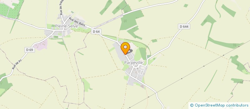 localisation de l'entreprise MONSIEUR GEORGES VANNESSCHE  PARPEVILLE