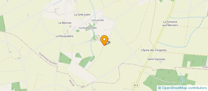 localisation de l'entreprise MONSIEUR GEORGES VASSEUR  MASSERAC