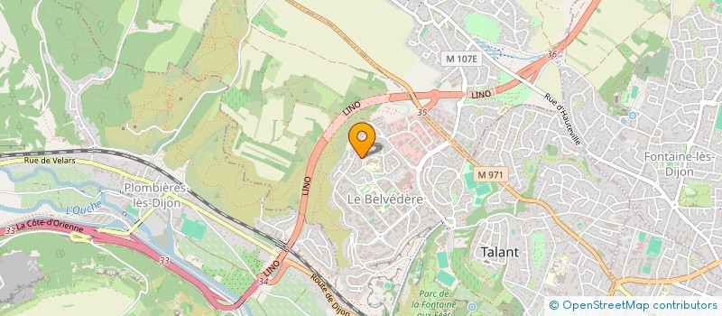 localisation de l'entreprise MONSIEUR GEORGES VATOUX  TALANT