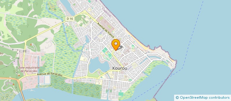 localisation de l'entreprise MONSIEUR GEORGES VENKATAPEN à KOUROU