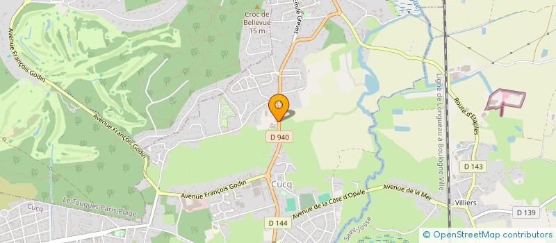 localisation de l'entreprise MONSIEUR GEORGES VERCRUYSSE  CUCQ