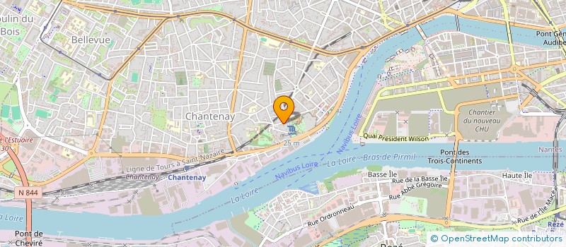 localisation de l'entreprise MONSIEUR GEORGES VERNAT  NANTES