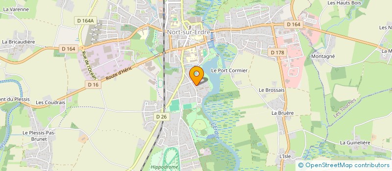 localisation de l'entreprise MONSIEUR GEORGES VETTORELLO à NORT-SUR-ERDRE