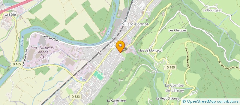 localisation de l'entreprise MONSIEUR GEORGES VIGNA  VILLARD-BONNOT