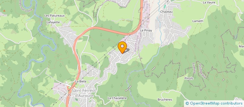 localisation de l'entreprise MONSIEUR GEORGES VINCENT à SAINT-FERREOL-D'AUROURE