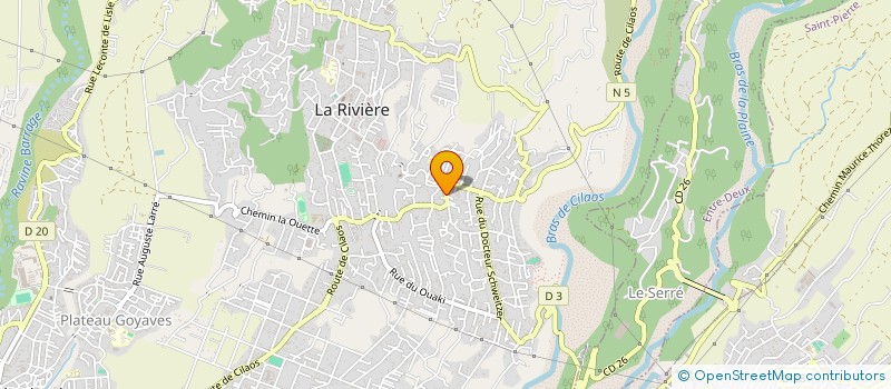 localisation de l'entreprise MONSIEUR GEORGES VITRY à SAINT-LOUIS