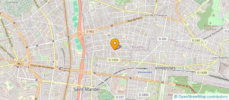 localisation de l'entreprise MONSIEUR GEORGES WATRIN à MONTREUIL
