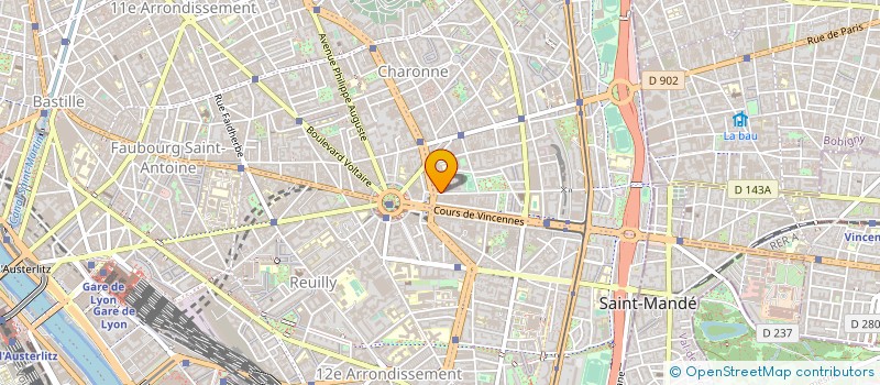 localisation de l'entreprise MONSIEUR GEORGES WROBEL à PARIS