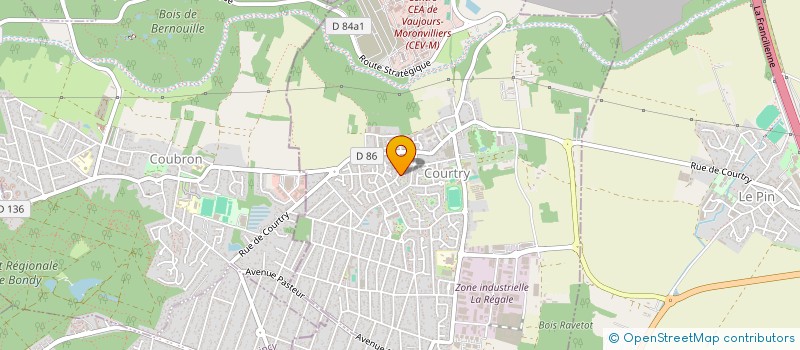 localisation de l'entreprise MONSIEUR GEORGES ZIEGER à COURTRY
