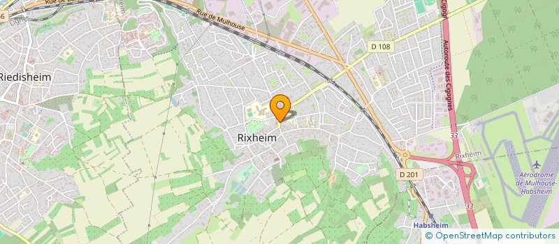 localisation de l'entreprise MONSIEUR GEORGES ZWEIGARDT  RIXHEIM
