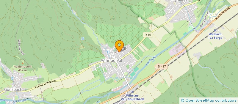 localisation de l'entreprise MONSIEUR GEORGETTE SCHWARTZE à WIHR-AU-VAL