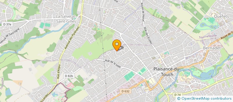 localisation de l'entreprise MONSIEUR GEORGETTE VINEK  PLAISANCE-DU-TOUCH